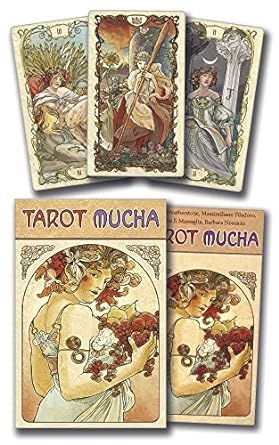 Tarot Mucha Tarot Mucha, Alphonse Mucha Art, Mucha Art, Wiccan Witch, Tarot Bags, Fresh Beauty, Tarot Card Decks, Minor Arcana, Alphonse Mucha