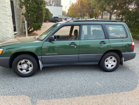 2002 Subaru Forester L - $3,950 - CarGurus Modded Subaru, Cute Subaru, Subaru Forester Aesthetic, Green Subaru, Subaru Aesthetic, Forester Subaru, Old Subaru, Subaru 4x4, Subaru Wilderness Forester