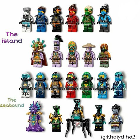 Lego Ninjago Figures, Ninjago Minifigures, Lego Ninjago Minifigures, Custom Minifigures, Warrior Concept Art, Ninjago Lego, Lego Custom Minifigures, Lego Creative, Lego Ideas