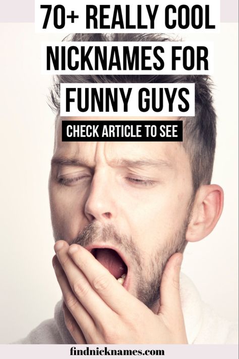 Hey!! Pick a nickname for a funny guy you know it would be worth it #nicknames Pick A Nickname, Nicknames For Male Friends, Cute Nicknames For Male Friends, Food Nicknames, Fun Nicknames For Friends, Mean Nicknames For Guys, Pet Names For Guys, Fun Nicknames For Guys, Nicknames For Guys Friends