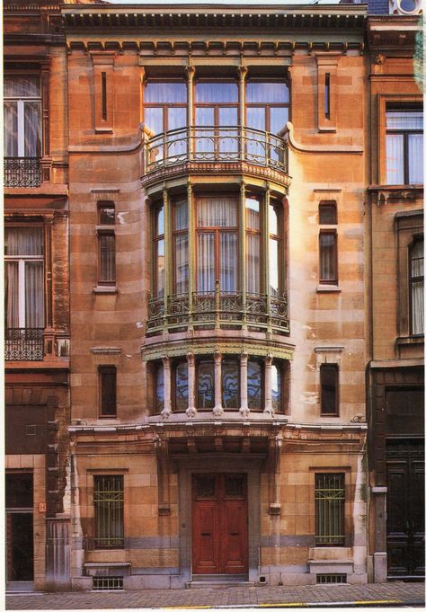 Victor Horta, Hotel Tassel, Brussels Hotel Tassel, Art Nouveau Arquitectura, Architecture Art Nouveau, Unusual Buildings, Architecture History, Art Nouveau Architecture, Call Art, Brussels Belgium, Interior Architect