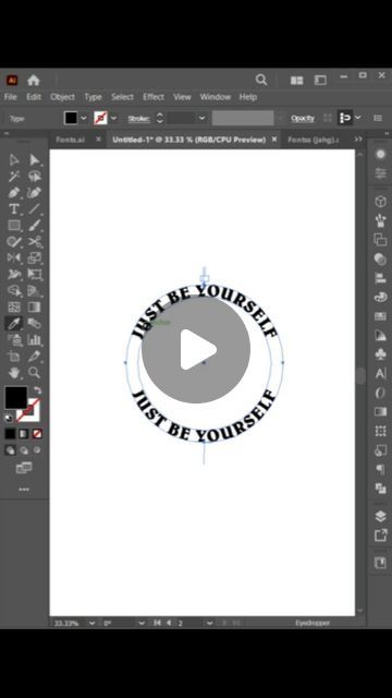 M. Graphics on Instagram: "A useful tip for illustrator users   Follow for more  Text tips, text in a circle, round text, text in illustrator, illustrator tutorials, illustrator tips and tricks, Illustrator for beginners, mgraphics   #texttip #textinacircle #roundtext #illustrator #illustratortip #mgraphics" Text In Illustrator, Illustrator Tutorials For Beginners, Illustrator Tips, Circle Tattoo, Photoshop Text, Just Be You, Illustrator Tutorials, Text Logo, A Circle