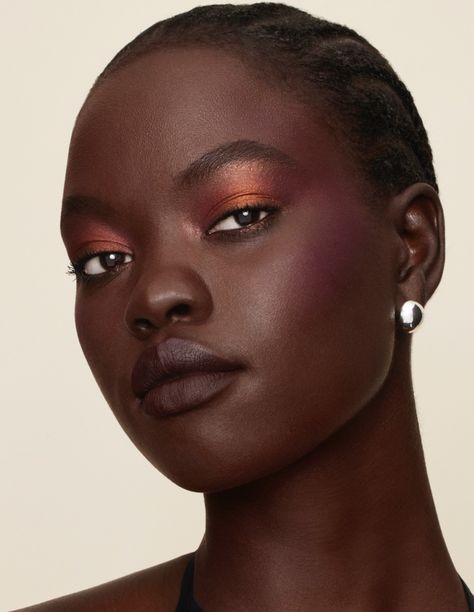 Nyayop Toang Juliana Schurig NARS Cosmetics Lara Jade Photoshoot Makeup Products Aesthetic, Lara Jade, Jewelry Portfolio, Products Aesthetic, Glossy Eyes, Brown Skin Makeup, Cheap Makeup, Deep Skin, Swipe Right