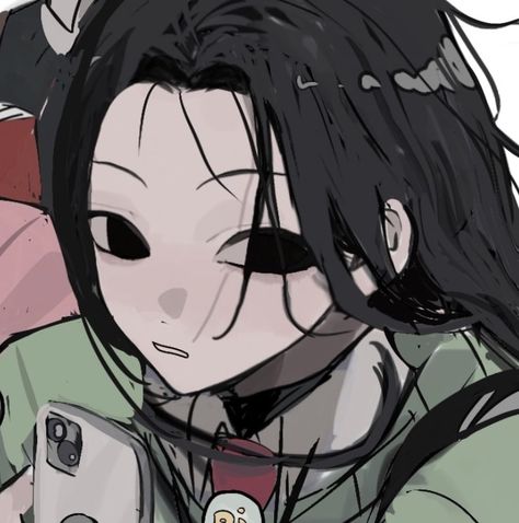 creds: saiteeeeeee on twt! Trans Anime Character Pfp, Ghibli Girls Pfp, Animes Pfp Dark Girl, Vampire Girl Pfp, Goth Oc Art Girl, Pfp Dark, Twt Header, Cool Anime Guys, Picture Icon