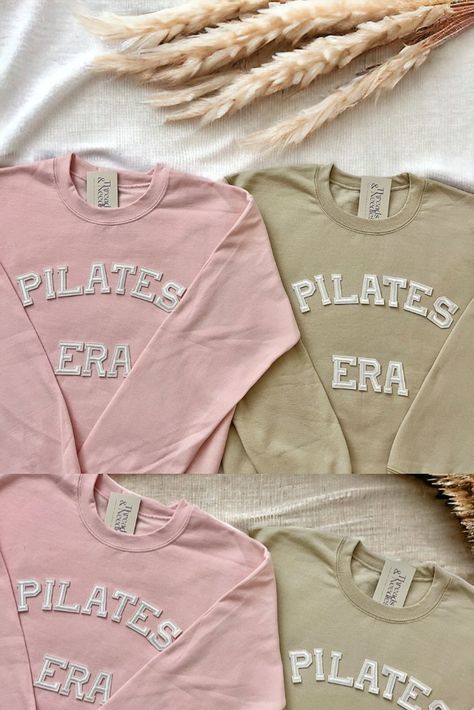 Now available in our Etsy Shop!! :) Tags: Pilates Shirt, Pilates Princess, Aesthetic Hoodie, Pilates, pilates shirt, in my pilates era, pilates instructor, yoga sweatshirt, yoga shirt, yoga gifts, womens sweatshirt, trendy hoodie, trendy shirt, coquette sweatshirt, pink aesthetic, girlhood sweatshirt, soft girl era, soft core, wellness Barre Shirts, Cheer Coach Shirts, Ballet Sweater, Ballet Mom, Pilates Shirt, Pilates Gifts, Ballet Shirts, Ballet Gift, Cheerleading Gifts