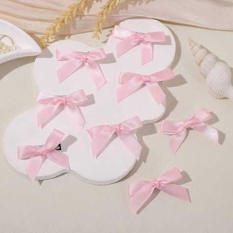 Free Returns ✓ Free Shipping✓. 8pcs/Set Mini Pink Bow Hair Clip- Kids Hair Accessories at SHEIN. Pink Bow Hair, Dark Coquette, Tiny Bow, Mini Pink, Bow Hair Clip, Kids Hair, Kids Hair Accessories, Bow Hair, Bow Hair Clips