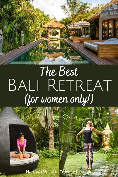 The Best Bali Retreat (for women only!) 2023 Travel Guide Retreats For Women, Bali Yoga Retreat, Bali Retreat, Bali Yoga, Bali Travel Guide, Wellness Resort, Wellness Yoga, Womens Retreat, Rice Terraces