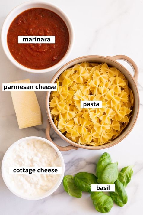 Cottage Cheese Rose Sauce, Cottage Cheese In Pasta, Cottage Cheese With Tomatoes, Cottage Cheese Pasta Sauce Red, Cottage Cheese For Babies, Cottage Cheese Marinara Sauce, Recipes Using Cottage Cheese Dinners, Cottage Cheese Spaghetti Sauce, Cottage Cheese Pasta Sauce