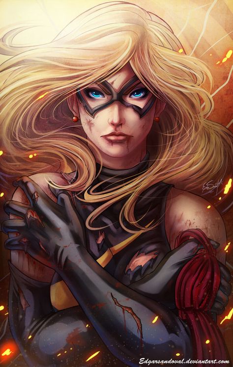 Miss Marvel by EdgarSandoval.deviantart.com on @deviantART Ms Marvel Captain Marvel, Miss Marvel, Captain Marvel Carol Danvers, Comic Book Girl, Marvel Heroines, Carol Danvers, Marvel Artwork, Comic Book Artwork, Marvel Vs Dc