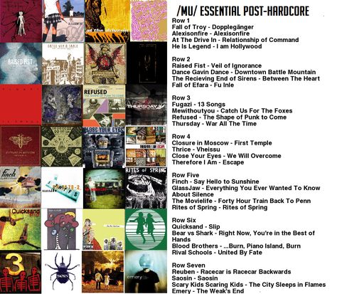 post-hardcore Post Punk Music, Post Rock Aesthetic, Post Hardcore Aesthetic, Hardcore Aesthetic, Post Hardcore Bands, Dance Gavin Dance, Hardcore Music, Goth Bands, Music Nerd