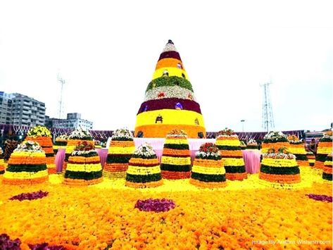 bathukamma telangana floral festival during dussehra celebration in hyderabad Dussehra Celebration, Song Images, Red Background Images, Ganesh Wallpaper, Circle Logo Design, Festival Image, Palm Tree Tattoo, Dj Images, Galaxy Pictures