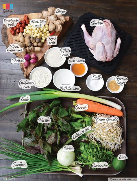 Chicken Congee Recipe, Fish Congee, Chicken Congee, Congee Recipe, Vietnamese Chicken, Nourishing Food, Kidney Recipes, Tummy Yummy, Porridge Recipes