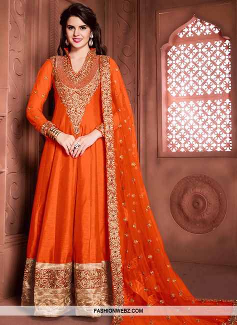 Mystic Banglori Silk Long Length Anarkali Salwar Suit For Festival Peach Jacket, Orang India, Suit With Jacket, Silk Anarkali Suits, Floor Length Anarkali, Silk Anarkali, Designer Anarkali Suits, Gown Suit, Indian Salwar Kameez