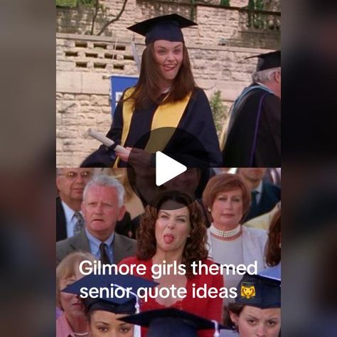 Gilmore Girls Yearbook Quotes, Gilmore Girls Graduation Quotes, Gilmore Girl Senior Quotes, Gilmore Girls Senior Quotes, Rory Quotes, Iconic Senior Quotes, Yearbook Quotes Ideas, Senior Quotes For Yearbook, Rory Gilmore Quotes