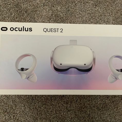 Oculus Quest 2 VR Headset + Controllers Oculus Vr, Oculus Quest 2, Oculus Quest, Ar Accessories, Ps4 Slim, Oculus Rift, Virtual Reality Headset, Vr Headset, Battery Pack