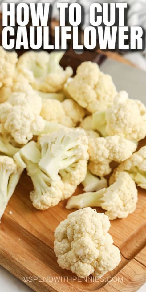 Loaded Cauliflower Salad, Freezing Cauliflower, Easy Cauliflower Soup, Cauliflower Salad Recipe, Healthy Vegetable Salad, Cauliflower Fried Rice Recipes, Raw Cauliflower, Loaded Cauliflower, Broiled Salmon