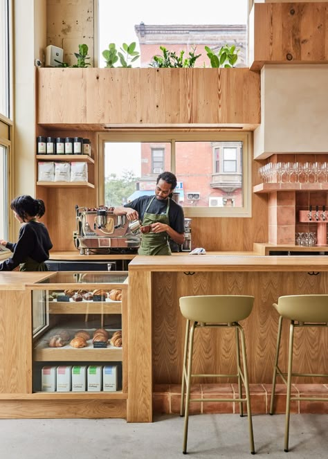 Usonian Architecture, Sarah Carpenter, Table D Hote, Marble Bar, Cafe Shop Design, Coffee Shops Interior, Counter Design, Coffee Shop Design, Cafe Interior Design