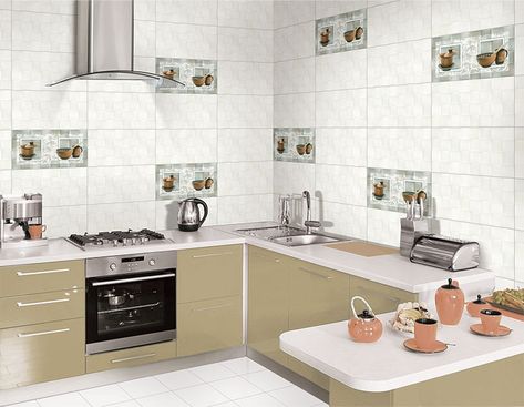 Kajariacermices offers the best kitchen wall tiles design in India. Polished Vitrified tiles, Glazed Vitrified tiles, Sanitaryware & Faucets and Tile Adhesive and Grout. Kichan Room Wall Tiles India, Latest Kitchen Wall Tiles Design, Kitchen Tiles Wall Modern Indian, Kitchen Tiles Design Indian, Small Kitchen Tiles Ideas, Latest Kitchen Tiles Design, Kitchen Tiles Design Modern, Metallic Tiles Kitchen, Kitchen Tiles Wall