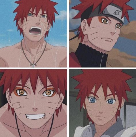 Red Hair Naruto, Anime Red Hair, Naruto Sharingan, Boruto Characters, Naruto And Sasuke Wallpaper, Naruto Oc Characters, Anime Ninja, Naruto Series, Naruto Cute