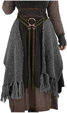 Lion Witch Wardrobe Costume, Orc Village, Witch Belt, Druid Outfit, Casual Fantasy Clothing, Shakespeare Costumes, Scandinavian Clothes, Nordic Clothing, Norse Witch