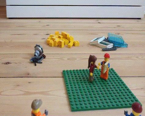 Building a greenhouse #lego #stopmotion Greenhouse Lego, Lego Stopmotion, Building A Greenhouse, Lego Stop Motion, Animation Types, Build A Greenhouse, Stop Motion, Lps, Picnic Blanket