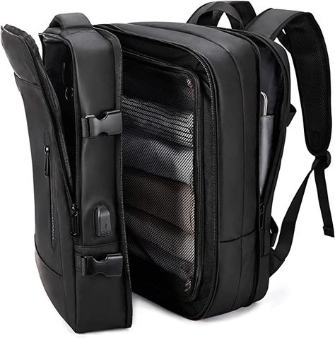 WONHOX Large Travel Backpack Men,Carry On Backpack,Expandable Airline Airplane Flight Approved Weekender Backpack,Laptop Backpack,Waterproof 40l Business travel backpack Women,Overnight Backpack Overnight Backpack, College Book Bag, Professional Backpack, Business Travel Backpack, Airplane Flight, Carry On Backpack, Freebies By Mail, Large Backpack Travel, Suitcase Backpack