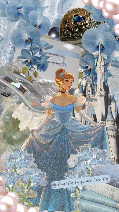 #cinderellawallpaper Cute Wallpapers Aesthetic Vintage, Wallpapers Aesthetic Vintage, Cinderella Wallpaper, Cute Wallpapers Aesthetic, Cinderella Aesthetic, Disney Character Art, Disney Princess Artwork, Disney Characters Videos, Wallpaper Disney