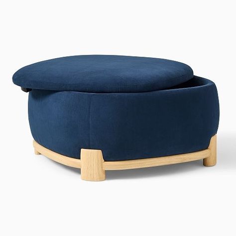 Living Room Furniture | West Elm West Elm Living Room, Stylish Ottomans, Modern Living Room Furniture, Email Branding, Ottoman Footstool, Chic Living Room, Chic Living, Living Room Spaces, Pottery Barn Teen