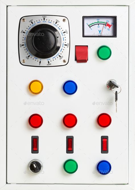 Control panel by NomadSoul1. Control panel of an electrical switchgear cabinet#panel, #Control, #cabinet, #switchgear Vintage Control Panel, Control Panel Design, Spy Camp, Futuristic Gadgets, Space Week, Electric Panel, Hot Wheels Garage, Mission Control, Diy Light