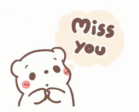 Miss You Love GIF - MissYou Love Cute - Discover & Share GIFs I Miss You Cute, Cute Miss You, Hug Gif, Bear Gif, Chibi Cat, Cute Bear Drawings, Cute Cartoon Images, Cute Couple Cartoon, Cute Cartoon Pictures