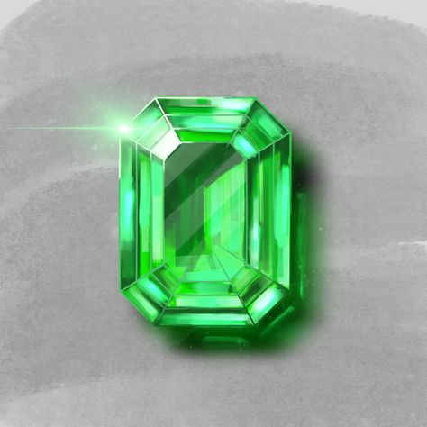 Emerald Drawing Gem, Diamond Drawing Sketches, Emerald Drawing, Coloring Crystals, Gem Drawing, Clothing Pattern Design, Jewelry Rendering, Diamond Drawing, Jewellery Design Sketches