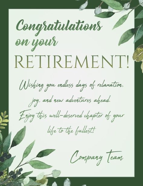 Retirement Wishes Greeting Card Company Firm | PosterMyWall Retirement Greetings, Congratulations On Your Retirement, Retirement Wishes, Linkedin Background Image, Linkedin Background, Kindle Book Cover, Etsy Banner, Campaign Posters, Blog Header