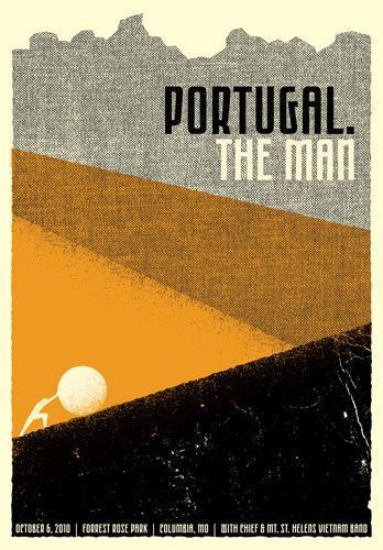 Creative Gig, Posters, Portugal, Man, and Poster image ideas & inspiration on Designspiration Portugal The Man, College Poster, Concert Poster Design, Screen Print Poster, Event Posters, Band Poster, Gig Poster, Band Art, Music Artwork