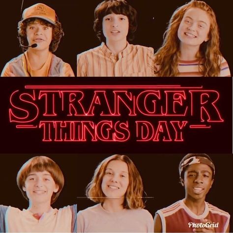 Happy Stranger Things Day, Stranger Things Day, Stranger Things Theories, Stranger Things Quote, It The Clown Movie, Stranger Things Season 3, Stranger Things Steve, Bobby Brown Stranger Things, Stranger Things Have Happened