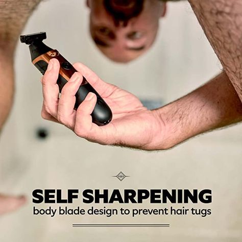 Dollar Shave Club | Double Header Electric Trimmer | Electric Razor with a Beard Trimmer Head & Separate Body Grooming Head | Waterproof Body Shaver & Beard Trimmer, Black Best Hair Trimmer, Face Trimmer, Body Shaver, Dollar Shave Club, Mens Grooming Kit, Beard Trimmer, Trimmer For Men, Electric Razor, Beard Trimming