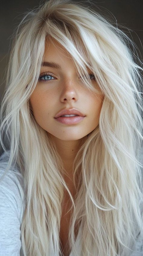 Hair Color Ideas Platinum Blonde, Hair Color Platinum, Green Eyes Blonde Hair, Platinum Blonde Hair Color Ideas, Pixie Haircut Styles, Fall Blonde Hair, Platinum Blonde Hair Color, Blonde Hair Color Ideas, Light Blonde Hair