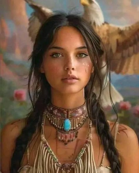 Thanksgiving Pfp, Native American Aesthetic, Equestrian Friends, Native American Girl, Girl With Green Eyes, Beautiful Freckles, Native American Images, Birth Day, Native American Pictures