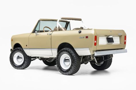 This LS2-Powered 1972 International Harvester Scout II Is For Sale | HiConsumption Scout For Sale, Panamera Turbo S, International Scout Ii, Scout Ii, International Harvester Scout, Tech Watches, Nike Gear, International Scout, Ac System