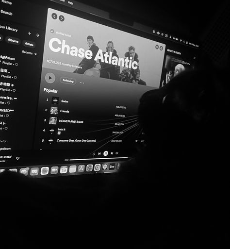 Dark Chase Atlantic Aesthetic, Chase Atlantic Background, Y2k Profile, Guitar Obsession, Chase Atlantic, Music Backgrounds, Song Artists, Music Aesthetic, + Core + Aesthetic