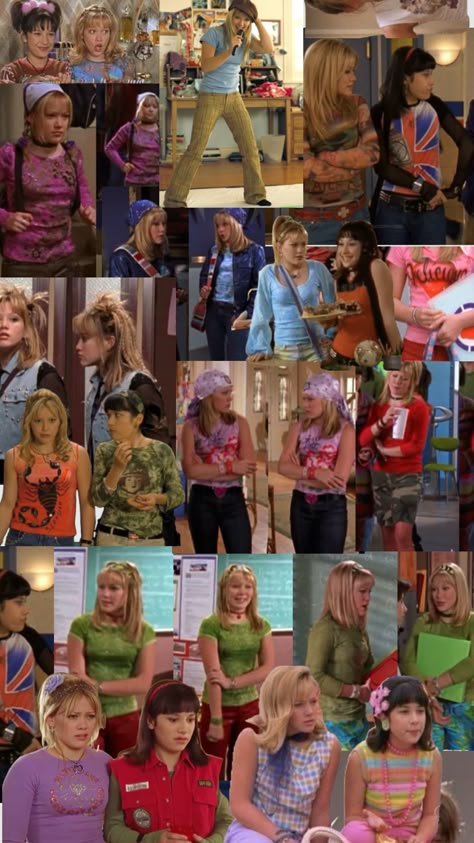 Lizzy Mcguire Halloween Costumes, Lizzie Mcguire Miranda Outfits, Lizzie Mcguire Room, Lizzy Mcguire Iconic Outfits, Lizzie Mcguire Movie Outfits, Lizzie Mcguire Party, Lizzie Mcguire Hair, 2000s Disney Channel Outfits, Lizzie Mcguire Fashion