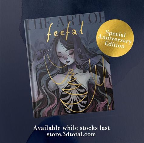 3dtotal on Instagram: "The Art of Feefal Kickstarter anniversary is today. To celebrate, we are offering a special edition! Link is in our bios ✨If you order via the link, you'll receive a signed copy with 3 prints! A cute mini print, a limited poster featuring the cover artwork, and a pull-out print in the book. #3dtotal #SmallBusiness #Feefal #art #illustration #digitalart #artbook #artcommunity #artist #arttutorial" Feefal Art, Artbook Design, Cover Artwork, Digital Tools, Poetry Books, Community Art, Portfolio Design, Art Illustration, Art Tutorials