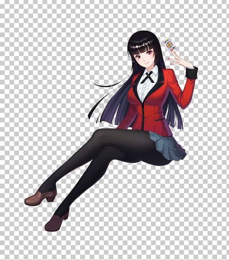 Gambler Anime, Anime Drawing Manga, Yumeko Kakegurui, Blue Cartoon Character, Anime Render, Kakegurui Yumeko, Compulsive Gambler, Anime Png, Blue Cartoon