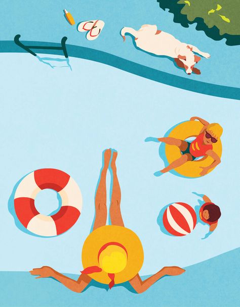 Basic Swim Safety Tips All Parents Should Know — Good Housekeeping Sunscreen Illustration, Swimming Infographic, Just Keep Swimming Drawing, Swimming Pool Advertisement, Swimming Safety, Good Housekeeping, Safety Tips, Swimming, Parenting