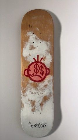 Preston Paperboy, Untitled - skate deck, 2018 Preston Paperboy, Sculpture Photography, Skate Decks, Neon Art, Artist Canvas, Preston, Original Paintings, Limited Edition, Neon