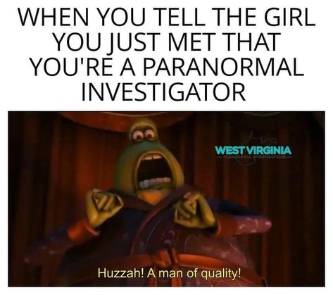 Funny Paranormal, Paranormal Investigator, Paranormal Investigation, Haunted Places, West Virginia, Virginia, Ghost, Memes, Funny