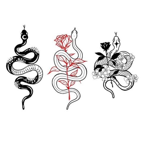 Side Hip Tattoos, Dna Tattoo, Empowering Tattoos, Cobra Tattoo, Tattoo Snake, Self Love Tattoo, Mommy Tattoos, Snake Tattoo Design, Bff Tattoos