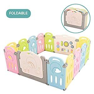 Fortella Cloud Castle Foldable Playpen, Baby Safety Play Yard with Whiteboard and Activity Wall, Indoors or Outdoors - Compare and Shop The Best Stuff Toddler Playpen, Cloud Castle, Activity Wall, Playpen Baby, Portable Playpen, Baby Items For Sale, Baby Play Yard, Baby Products Packaging, Baby Playpen