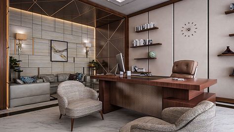 MODERN OFFICE on Behance Director Cabin, Ceo Office Interior, Office Cabin Design, Executive Office Design, Office Cabin, Ceo Office, Small Office Design, Office Table Design, Modern Office Interiors