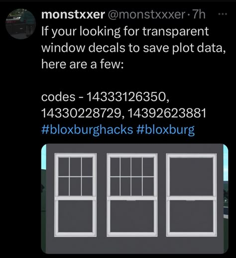 How To Make Custom Windows In Bloxburg, Window Decals For Bloxburg, How To Make A Custom Door In Bloxburg, Bloxburg Windows Codes, Bloxburg Custom Window Ideas, Roblox Window Decals Id, Bloxburg Front Door Decal Codes, White Wallpaper Bloxburg, Window Decal Bloxburg Code