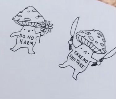 Cute Matching Mushroom Tattoos, Friend Mushroom Tattoos, Gothic Mushroom Tattoo, Tiny Mushroom Tattoo, Matching Mushroom Tattoos, Spooky Matching Tattoos, Spooky Best Friend Tattoos, Matching Spooky Tattoos, Cute Matching Tattoos